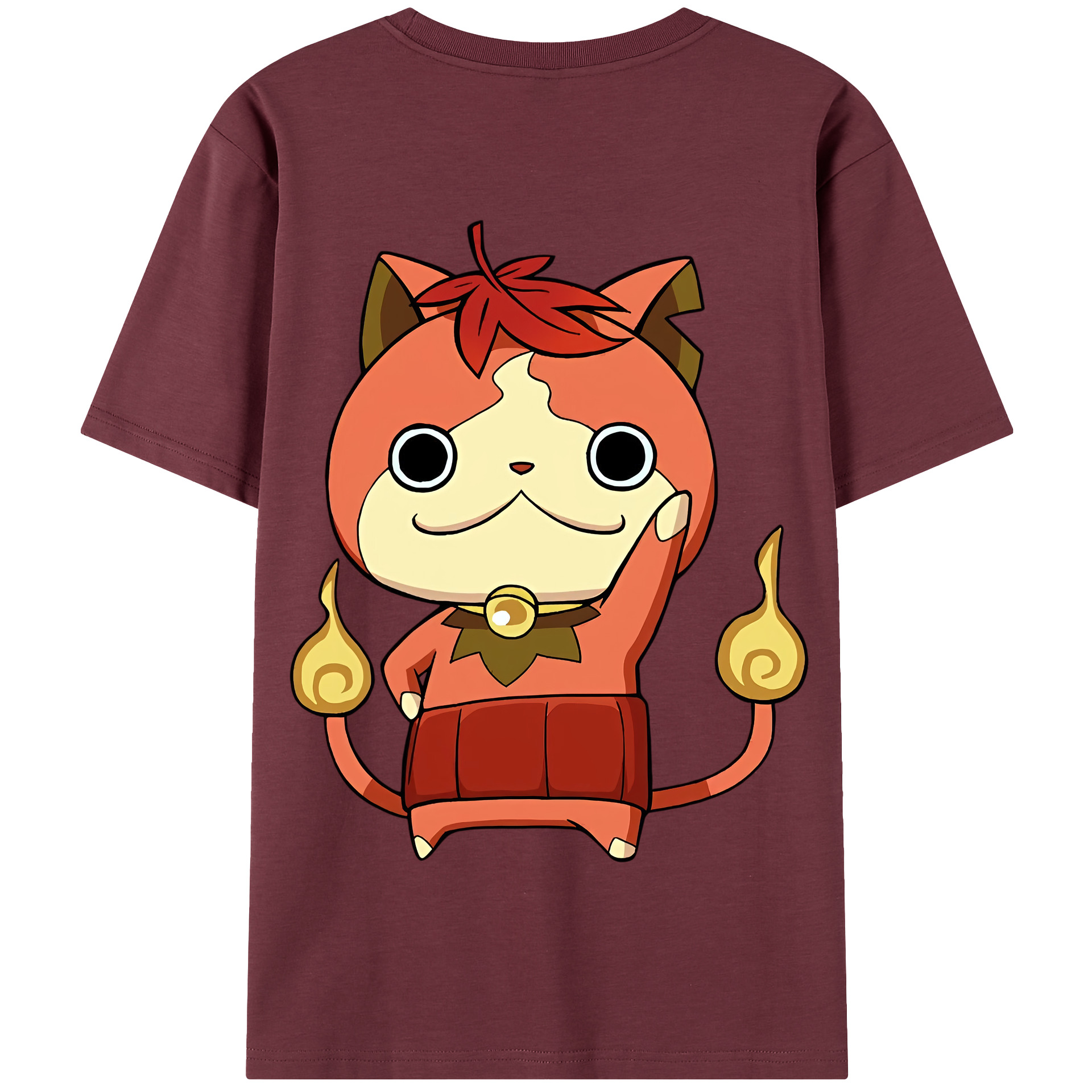 （画像用） 妖怪ウォッチ Yo-kai Watch 綿100％半袖Tシャツ（背面プリント）